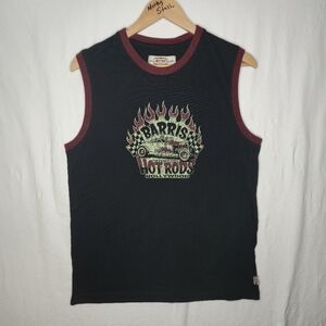 BC Ethic Men's Barris Hot Rods Tank Top Tee Shirt Size Large